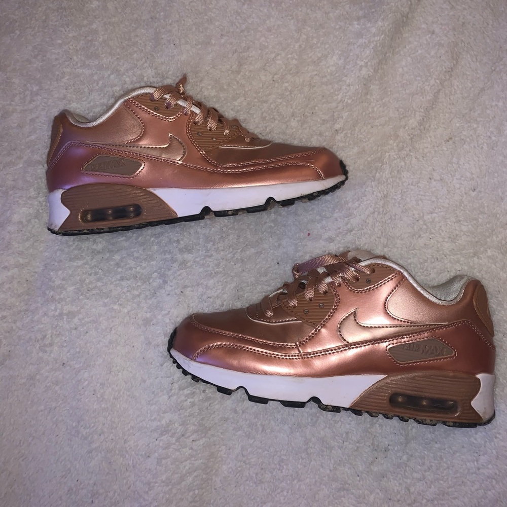 Rose gold Nike Air Max